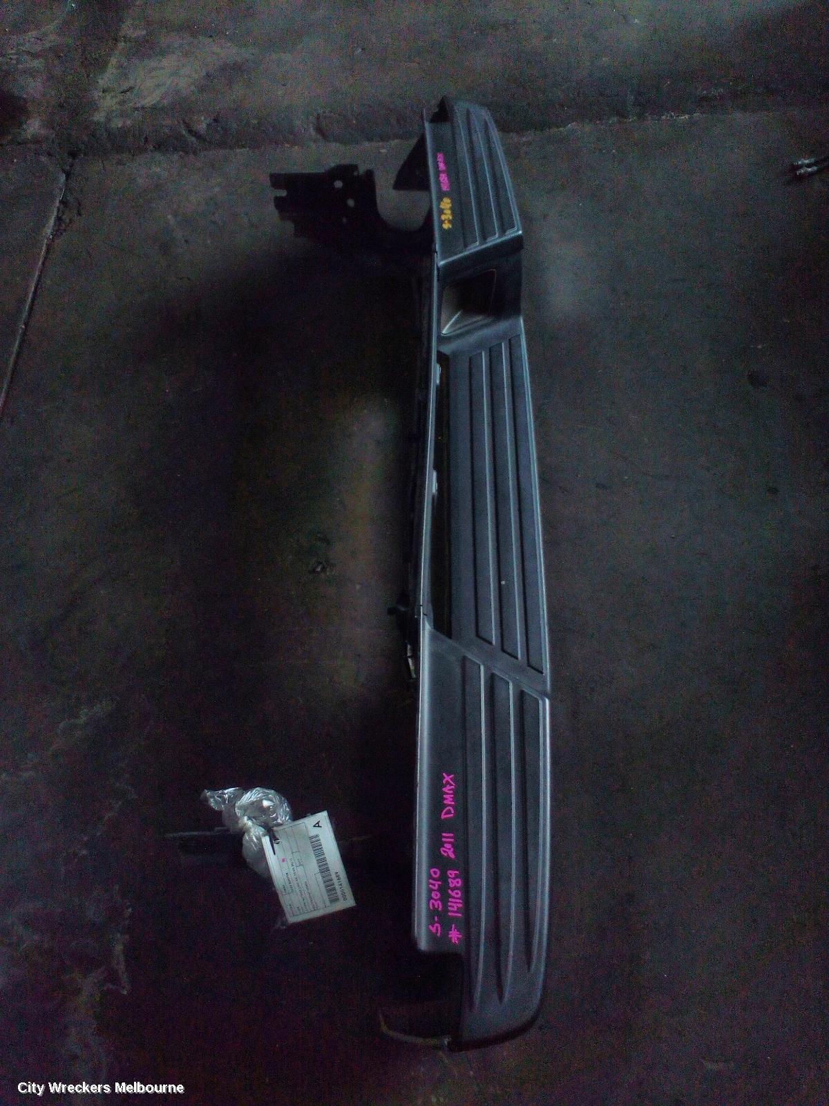 ISUZU DMAX REAR BUMPER, LS TYPE, W/ REAR STEP, RA, 10/2008 - 05/2012 - Image 3