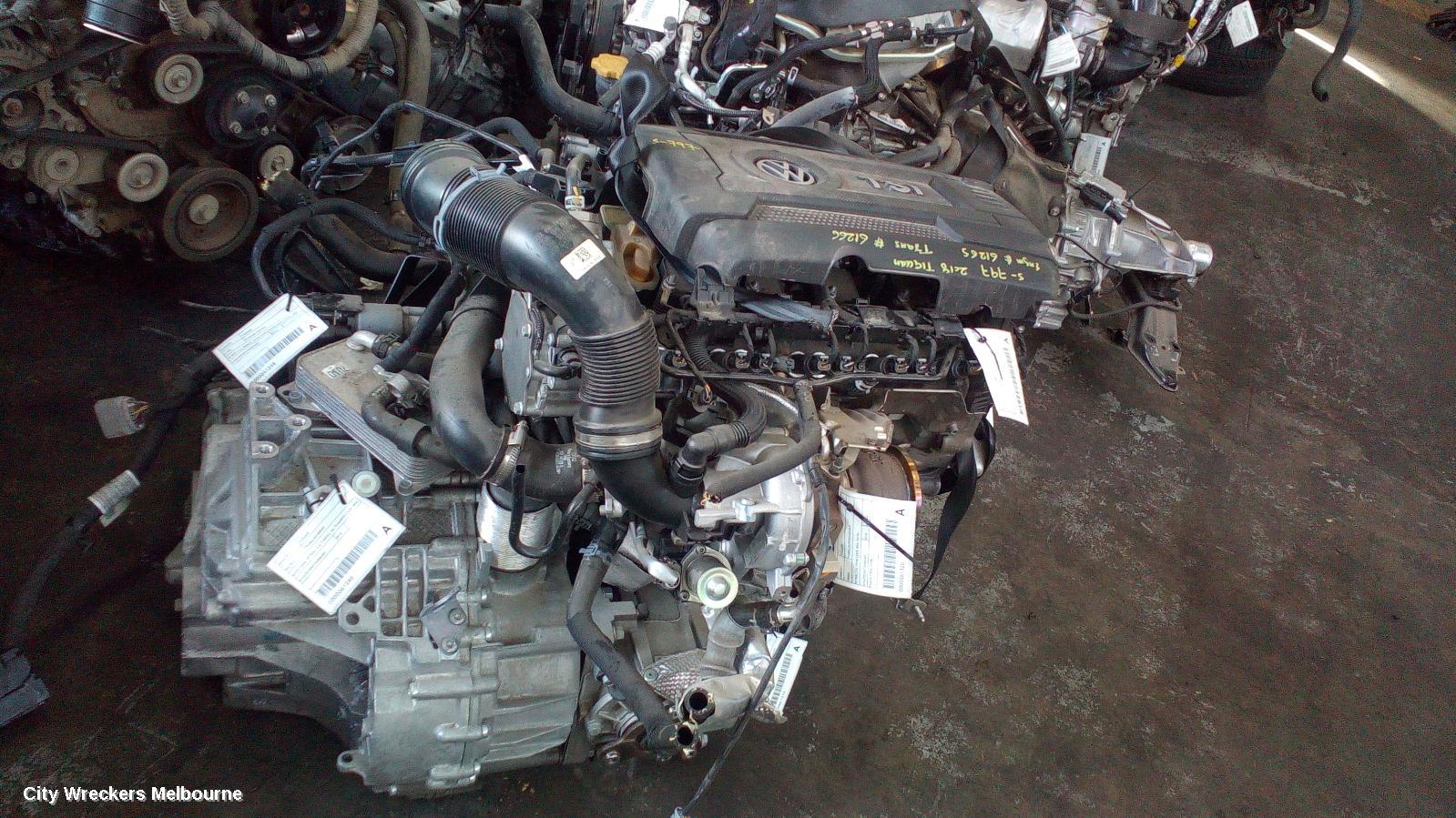 VOLKSWAGEN TIGUAN TRANS/GEARBOX, AUTO, AWD, PETROL, 2.0, 7 SPEED, NO TRANSFER CASE, 5NA, TFQ CODE, 06/2016 ONWARDS - Image 2