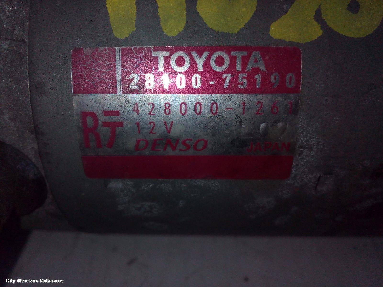 TOYOTA HIACE STARTER, PETROL, 2.7, 2TR-FE, TRH, 03/2005 - 04/2019 - Image 3