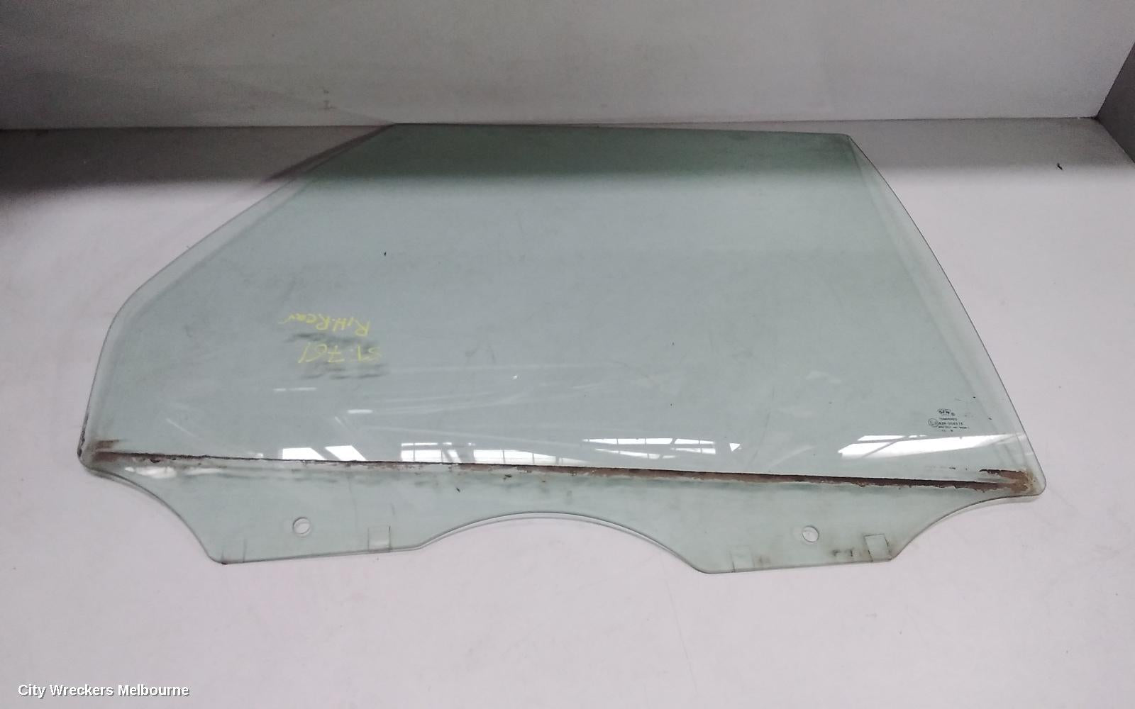 FORD TERRITORY RIGHT REAR DOOR WINDOW, SZ MKI-MKII, FACTORY PRIVACY TINT, 04/2011 - 12/2016 - Image 2