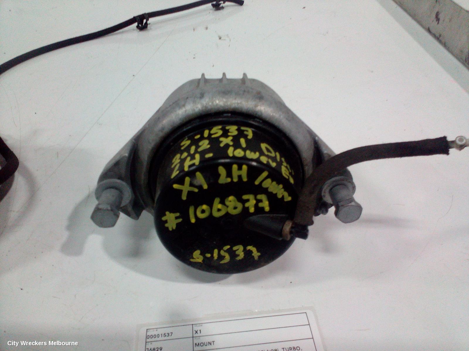 BMW X1 MOUNT, ENGINE MOUNT (LH SIDE), PETROL, 2.0, S20I/X28I, TURBO, N20, E84, 08/2012 - 07/2015 - Image 1