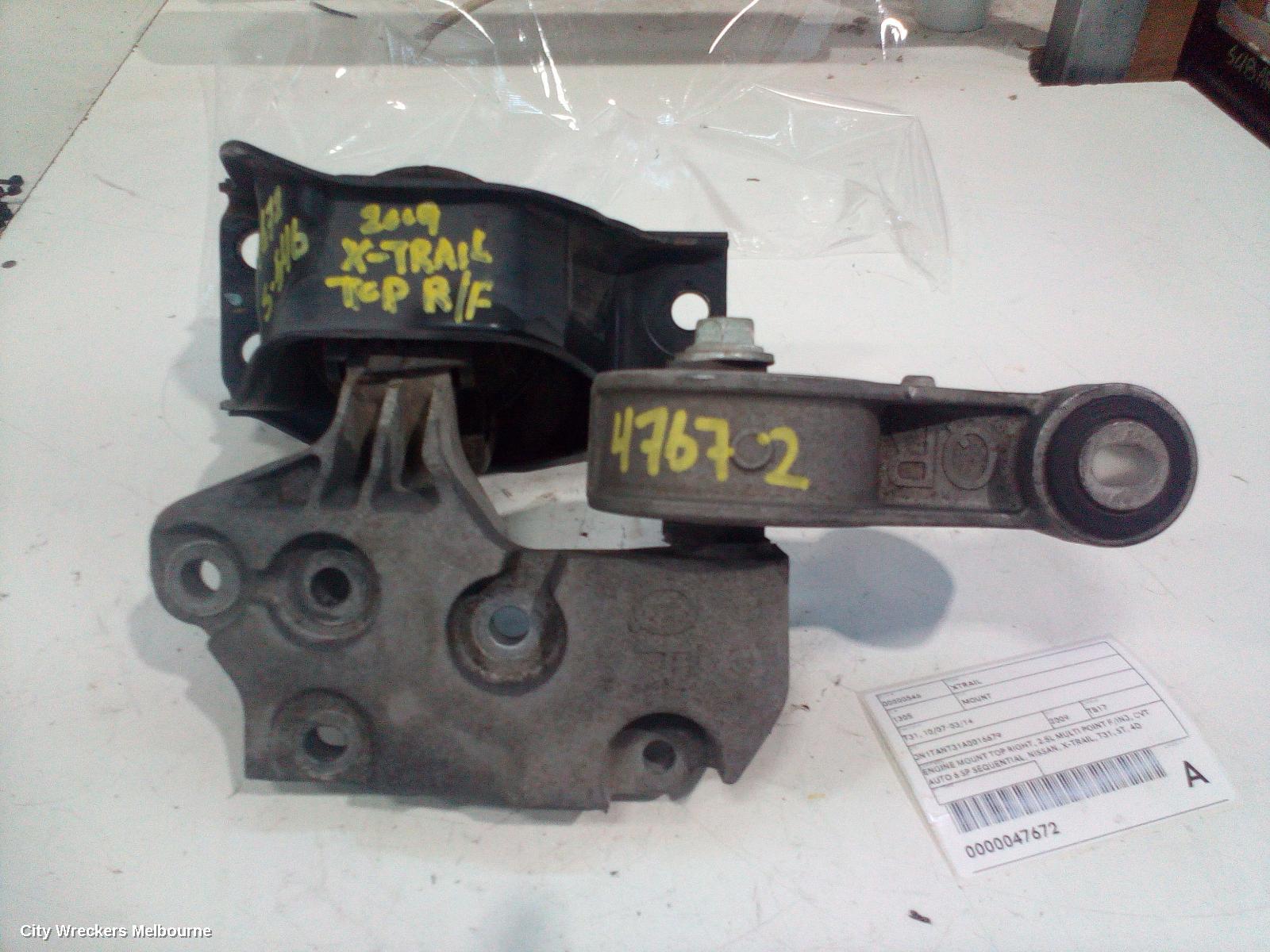 NISSAN XTRAIL MOUNT, T31, 10/2007 - 03/2014 - Image 1