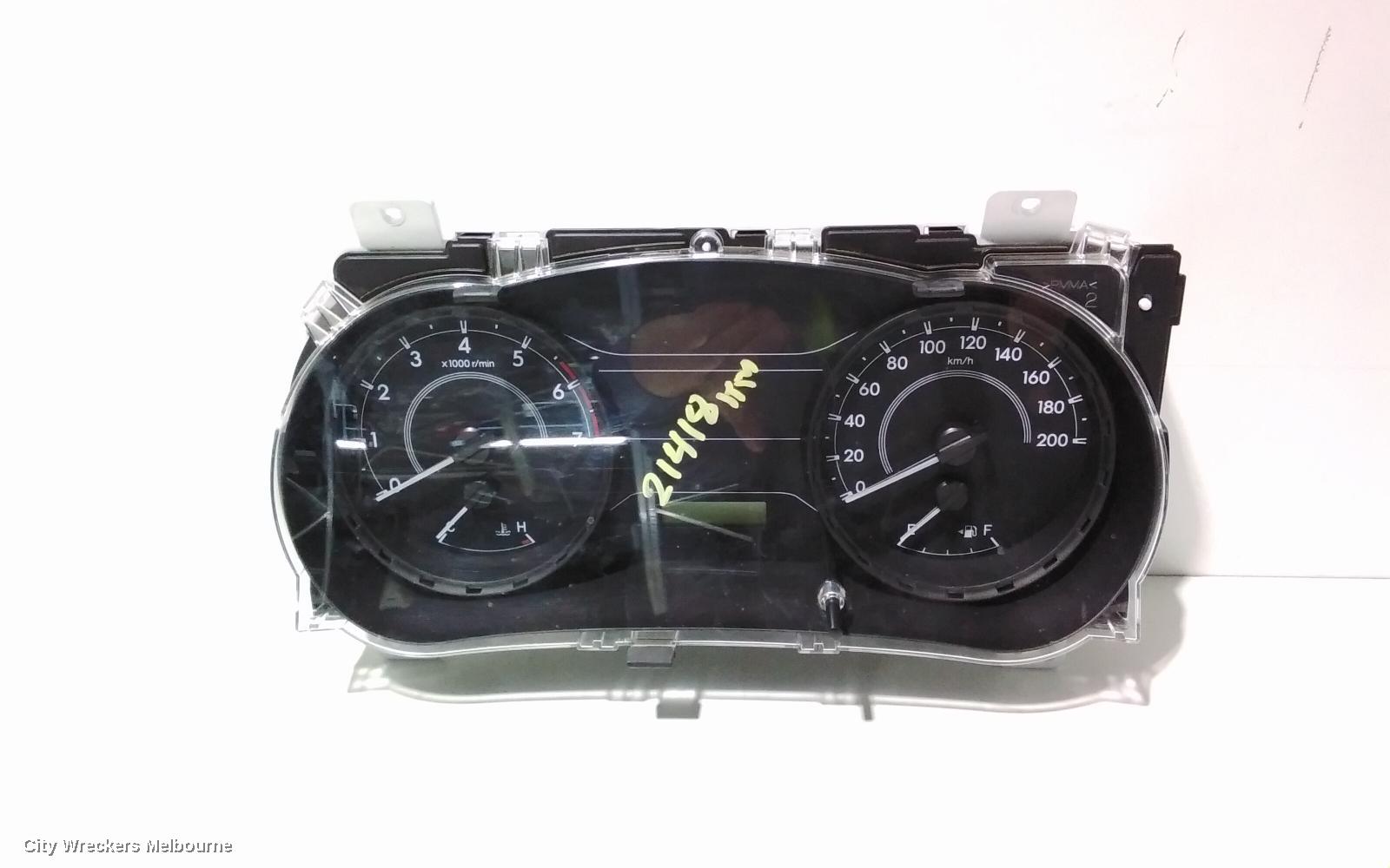 TOYOTA HILUX INSTRUMENT CLUSTER, INSTRUMENT CLUSTER, PETROL, MANUAL T/M, WORKMATE, 09/2015 - 08/2019 - Image 1