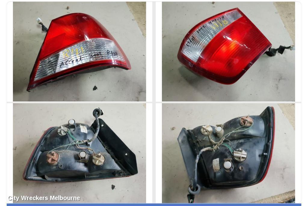HYUNDAI ACCENT RIGHT TAILLIGHT, LC, SEDAN, 06/2000 - 02/2003 - Image 1
