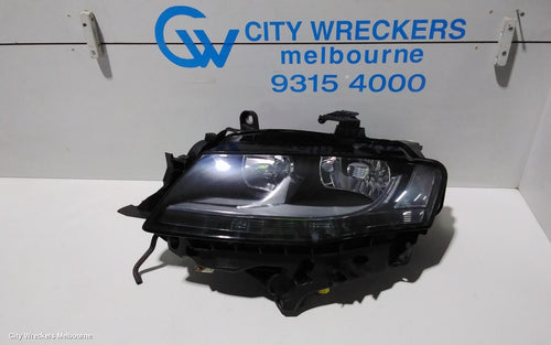 AUDI A4 LEFT HEADLAMP, B8 8K, HALOGEN TYPE, 02/2008 - 06/2012 - Image 1
