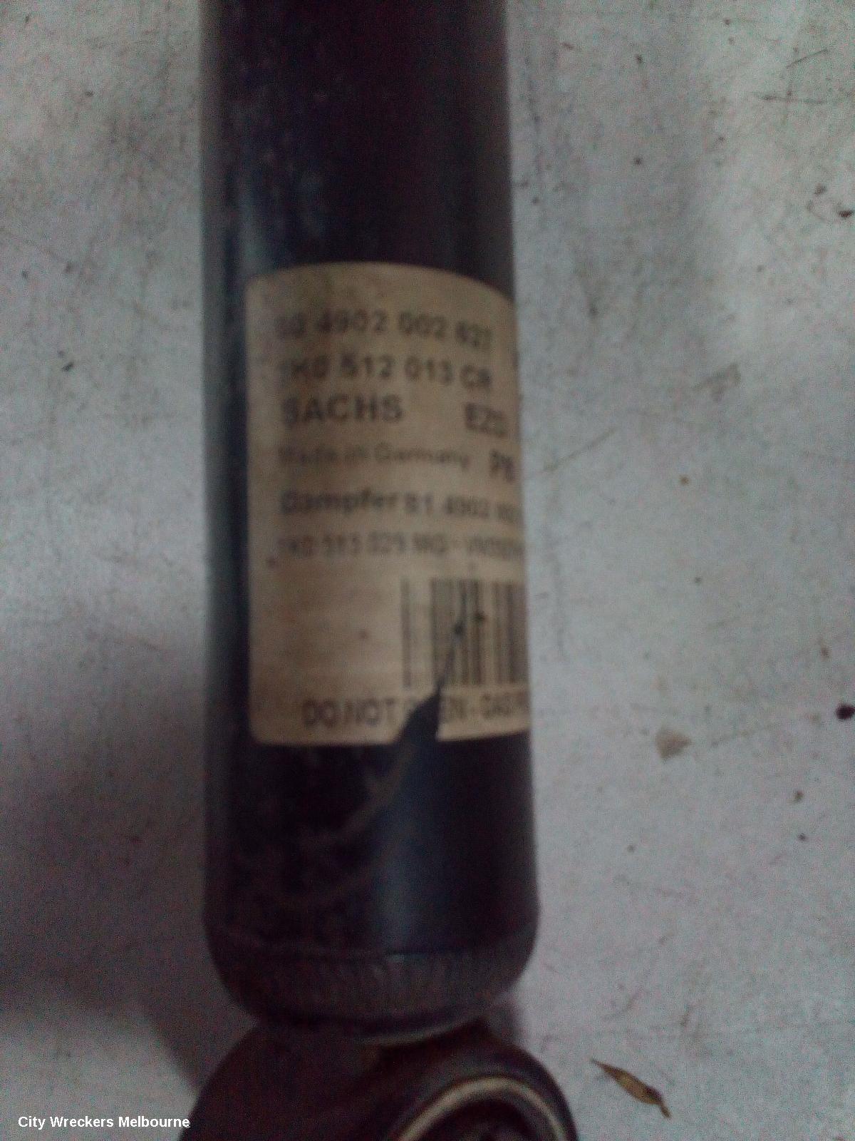 VOLKSWAGEN GOLF LEFT REAR STRUT, ***USE SHOCK ABSORBER PART TYPE*** - Image 3