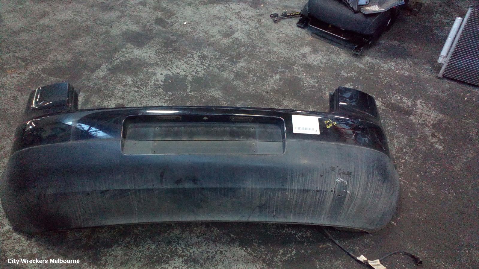 VOLKSWAGEN GOLF REAR BUMPER, GEN 5, COMPLETE, NON PARK SENSOR TYPE, 07/2004 - 02/2009 - Image 1