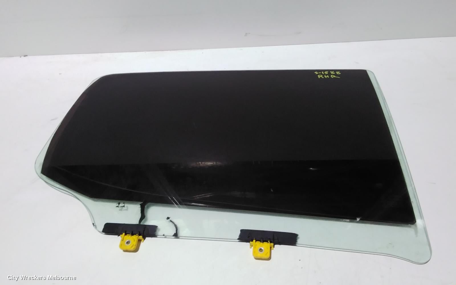 HOLDEN COLORADO RIGHT REAR DOOR WINDOW, RG, DUAL CAB, 01/2012 - 12/2020 - Image 2