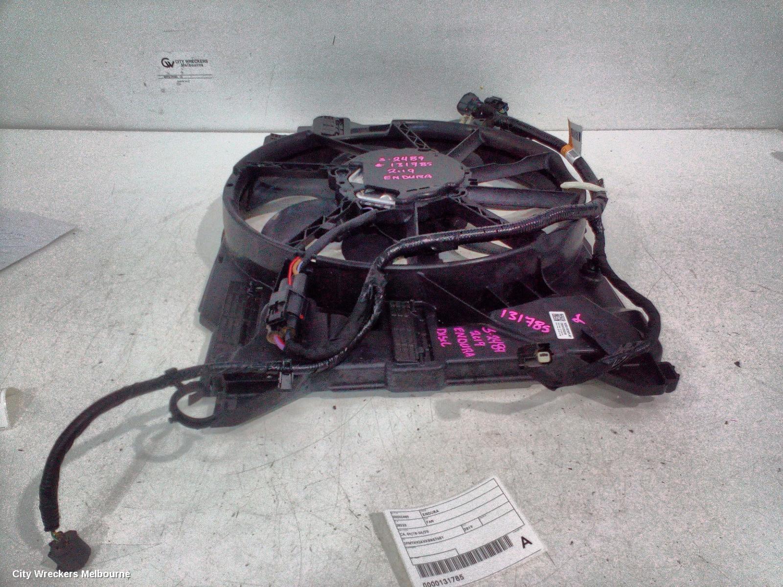 FORD ENDURA FAN, CA, 09/2018 - 06/2020 - Image 1