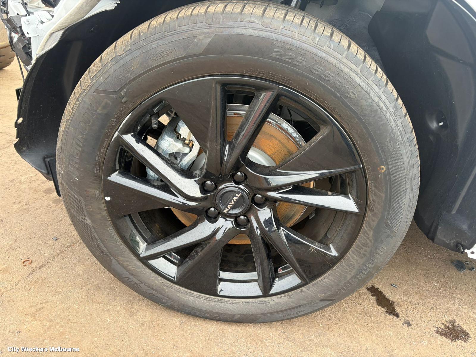 HAVAL H6 WHEEL MAG, B01, FACTORY, 19X7IN, 5 V SPOKE, BLACK, 10/2024 ONWARDS - Image 1