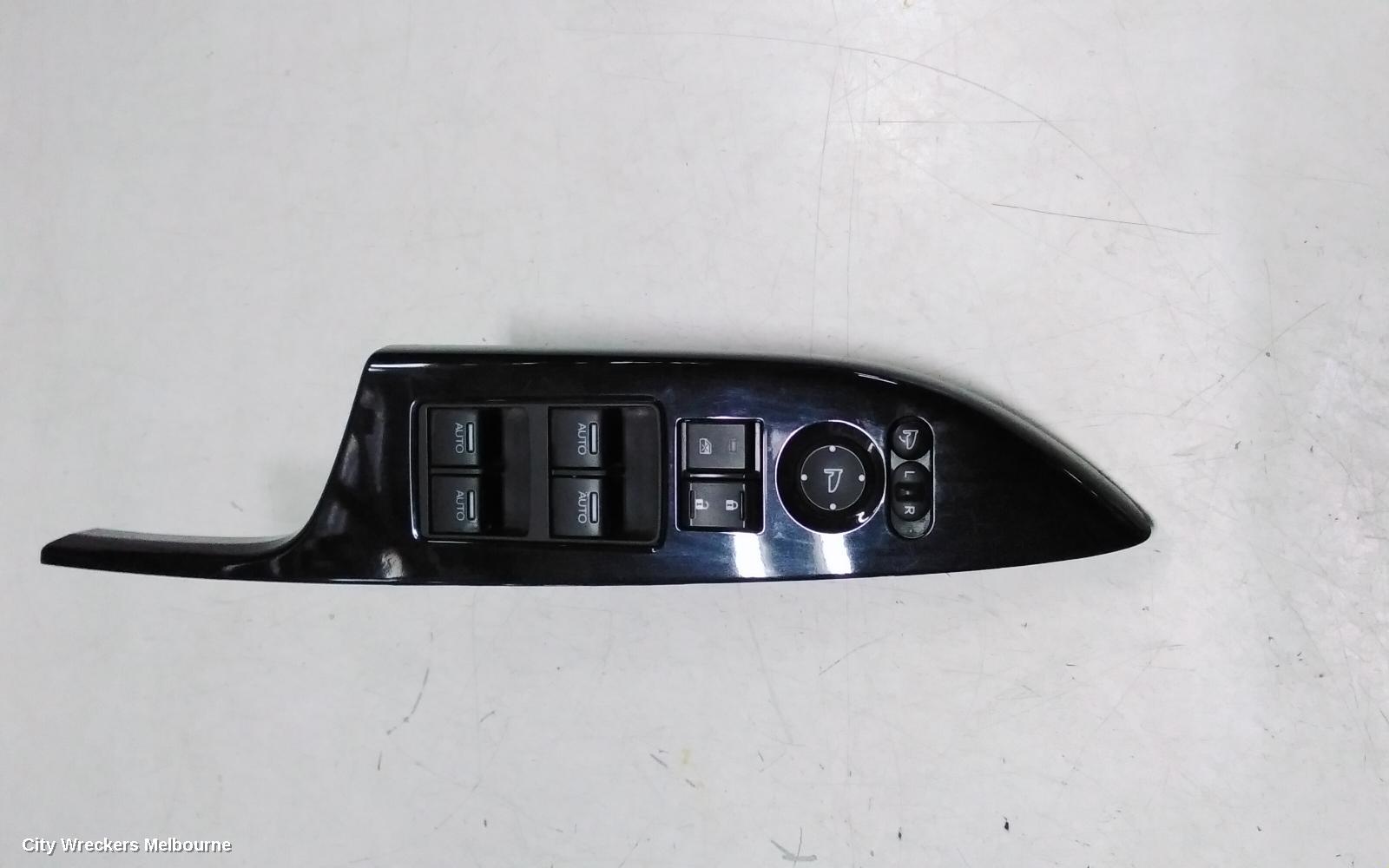 HONDA ACCORD PWR DR WIND SWITCH, RH FRONT (MASTER SWITCH), 9TH GEN, VTI-L/V6L, 05/2013 - 08/2019 - Image 1