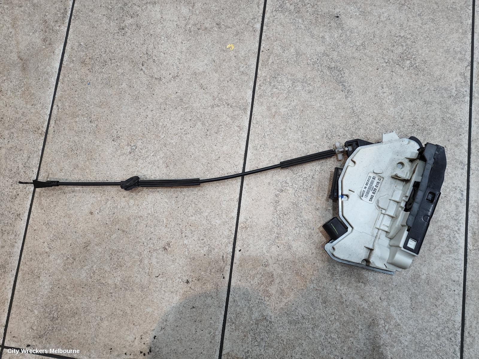 VOLKSWAGEN AMAROK DOOR/BOOT/GATE LOCK, RIGHT REAR DOOR LOCK, P/N 5N0839016G, 2H, 12/2010 ONWARDS - Image 1