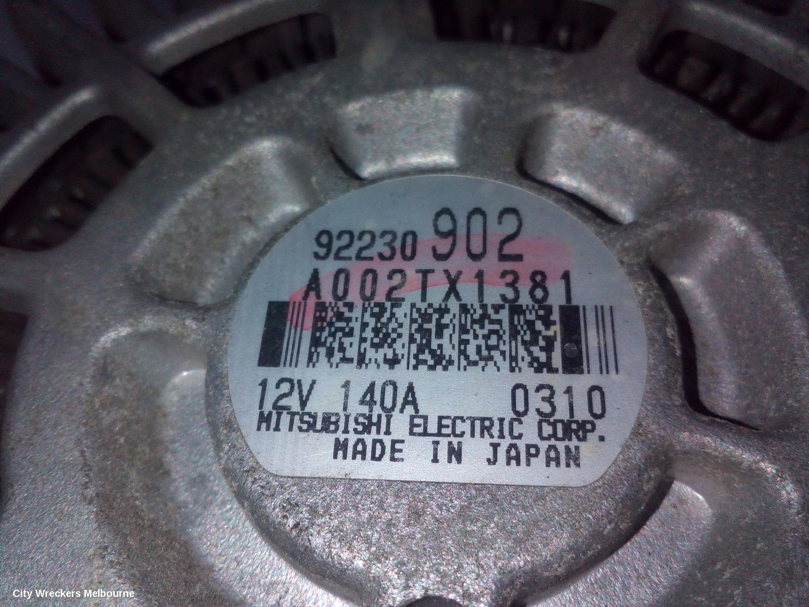 HOLDEN COMMODORE ALTERNATOR, 3.0/3.6, 140 AMPS TYPE, VE, 09/2006 - 05/2013 - Image 2