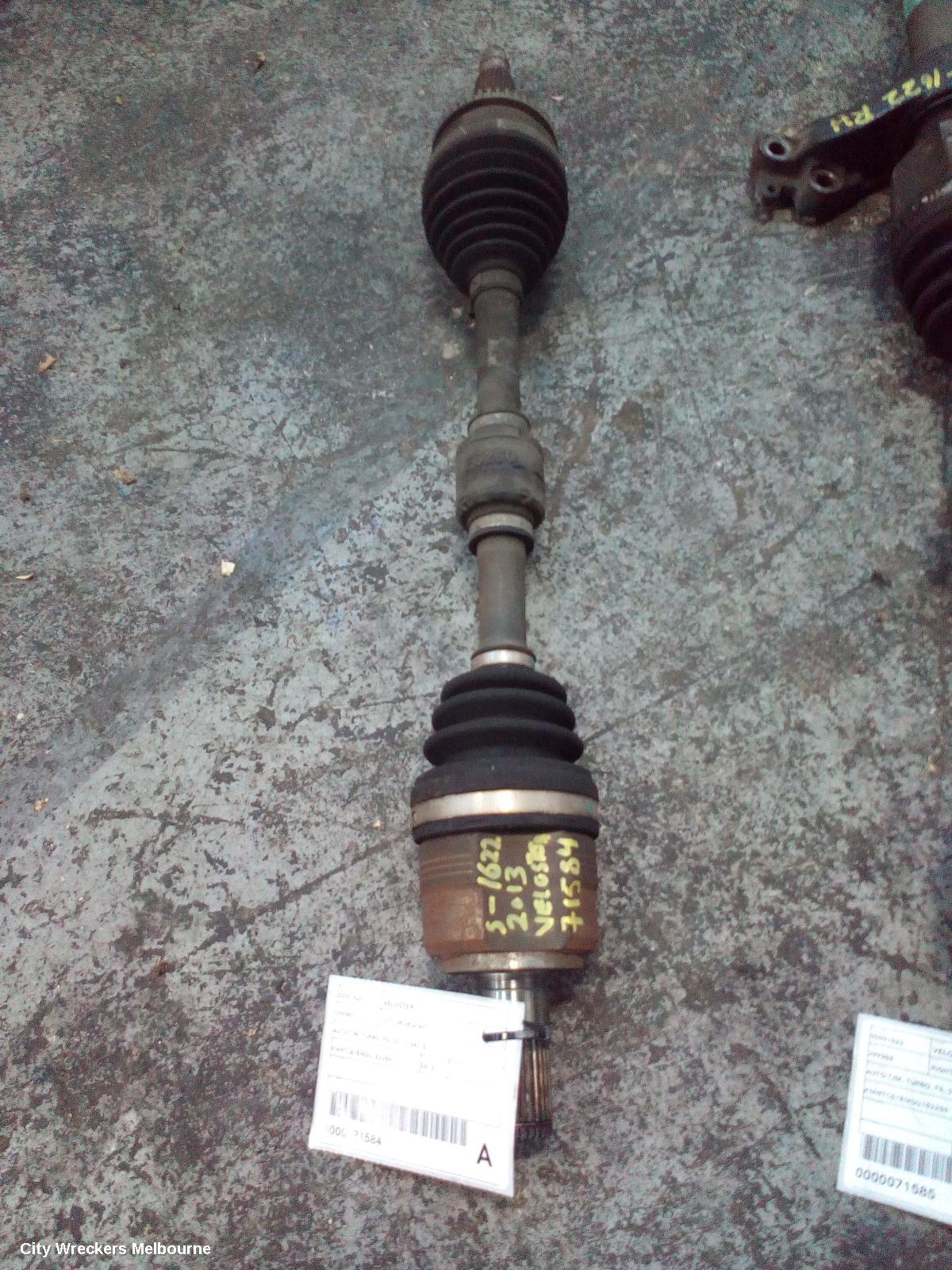 HYUNDAI VELOSTER LEFT DRIVESHAFT, AUTO T/M, TURBO, FS, 07/2012 - 04/2015 - Image 1