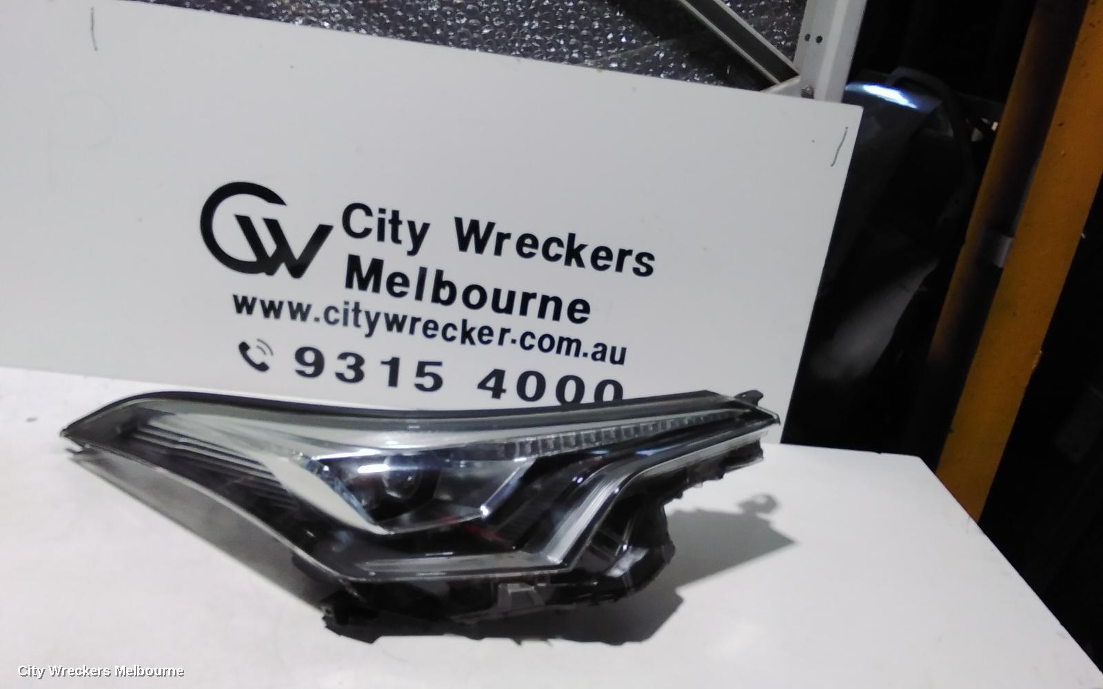 TOYOTA C-HR RIGHT HEADLAMP, GEN 1, LED TYPE, 12/2016 - 09/2019 - Image 2
