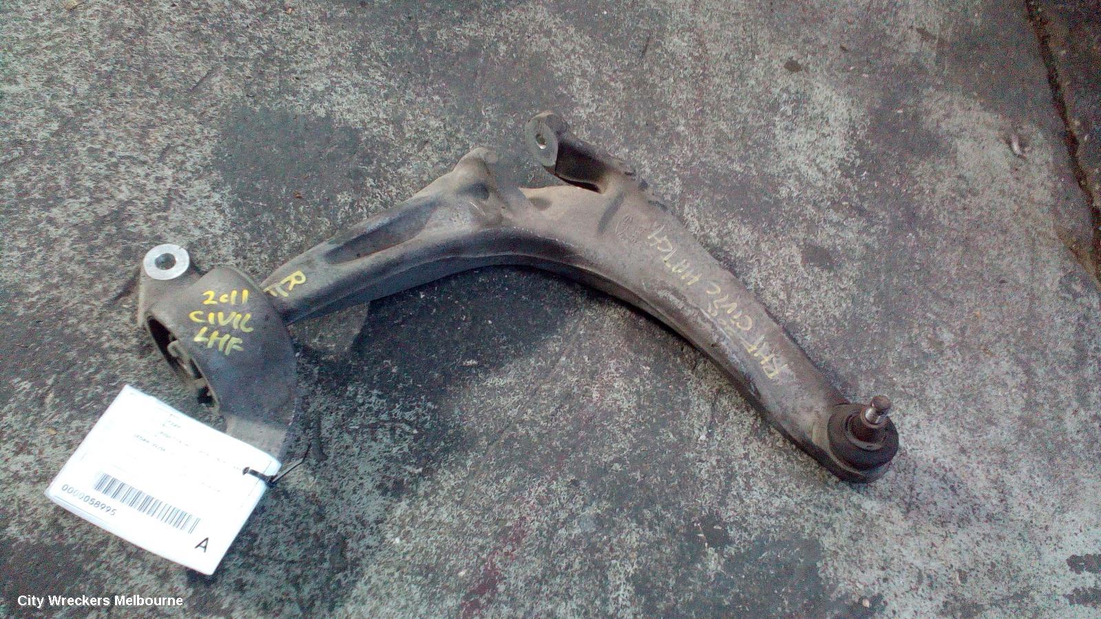 HONDA CIVIC RIGHT FRONT LOWER CONTROL ARM, 8TH GEN, SEDAN, 02/2006 - 12/2011 - Image 1