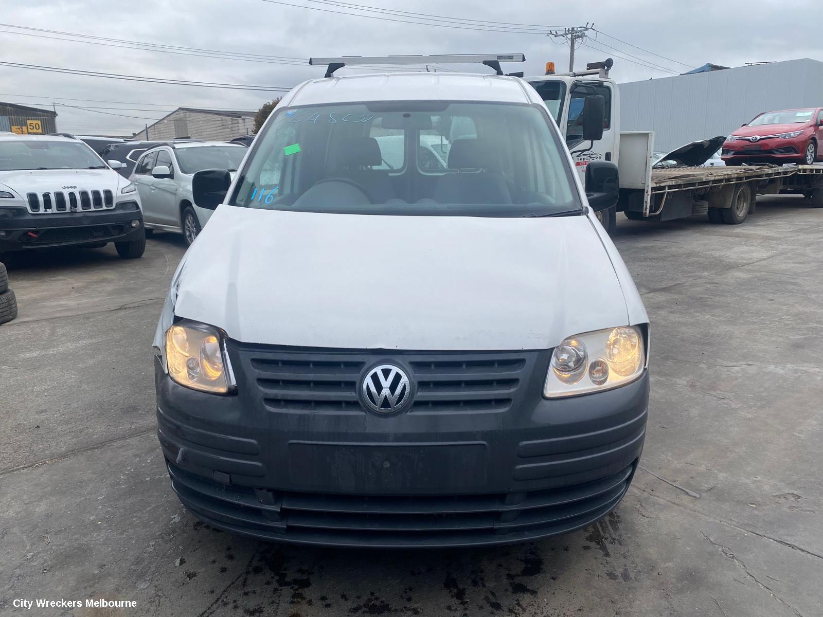 VOLKSWAGEN CADDY RIGHT REAR DOOR, 2K, LWB VAN, W/O WINDOW TYPE, 12/2004 - 06/2015 - Image 2