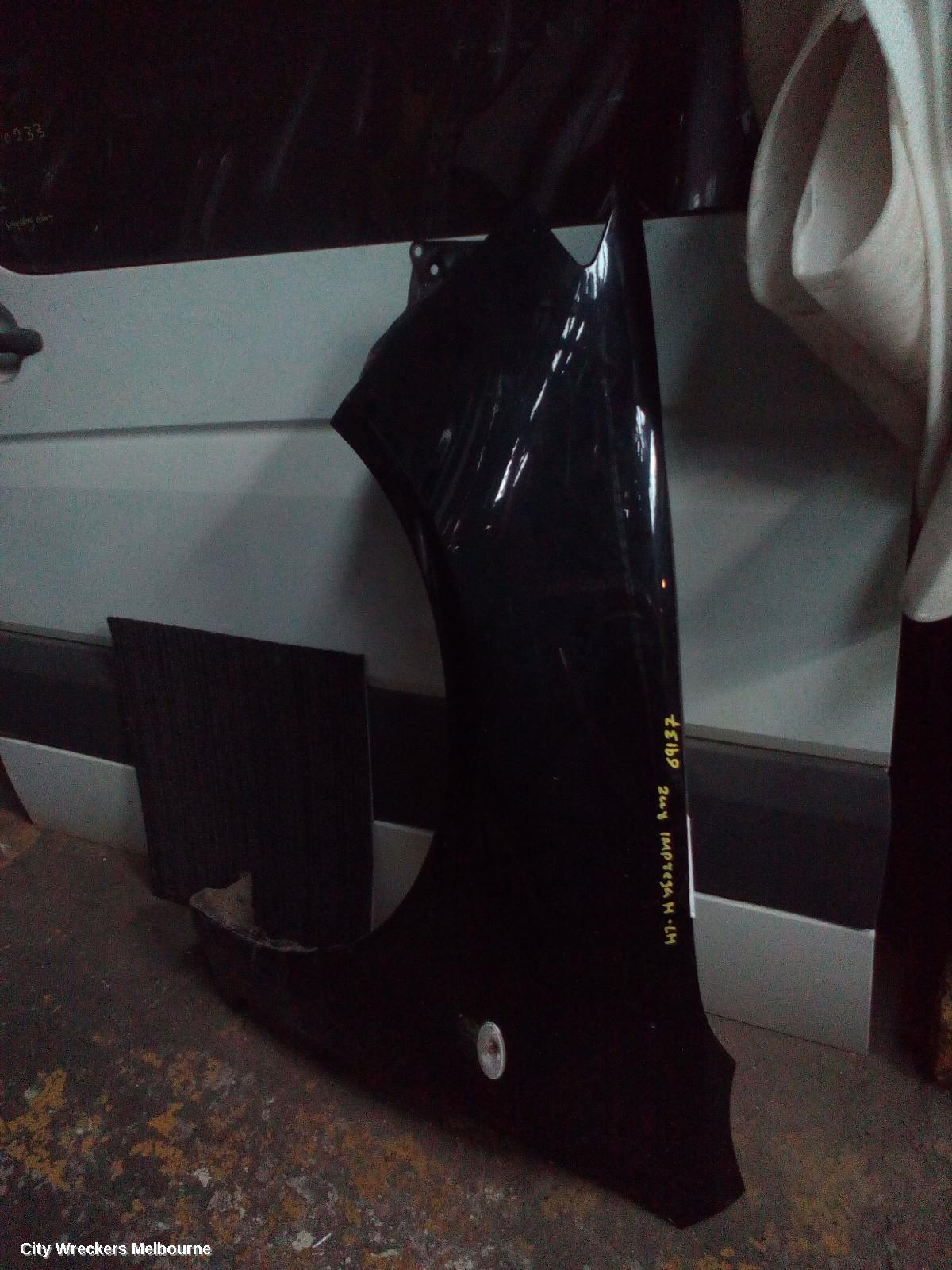 SUBARU IMPREZA LEFT GUARD, G3, HATCH/SEDAN, R/RX/RS, NON FLARE TYPE, 04/2007 - 11/2011 - Image 1