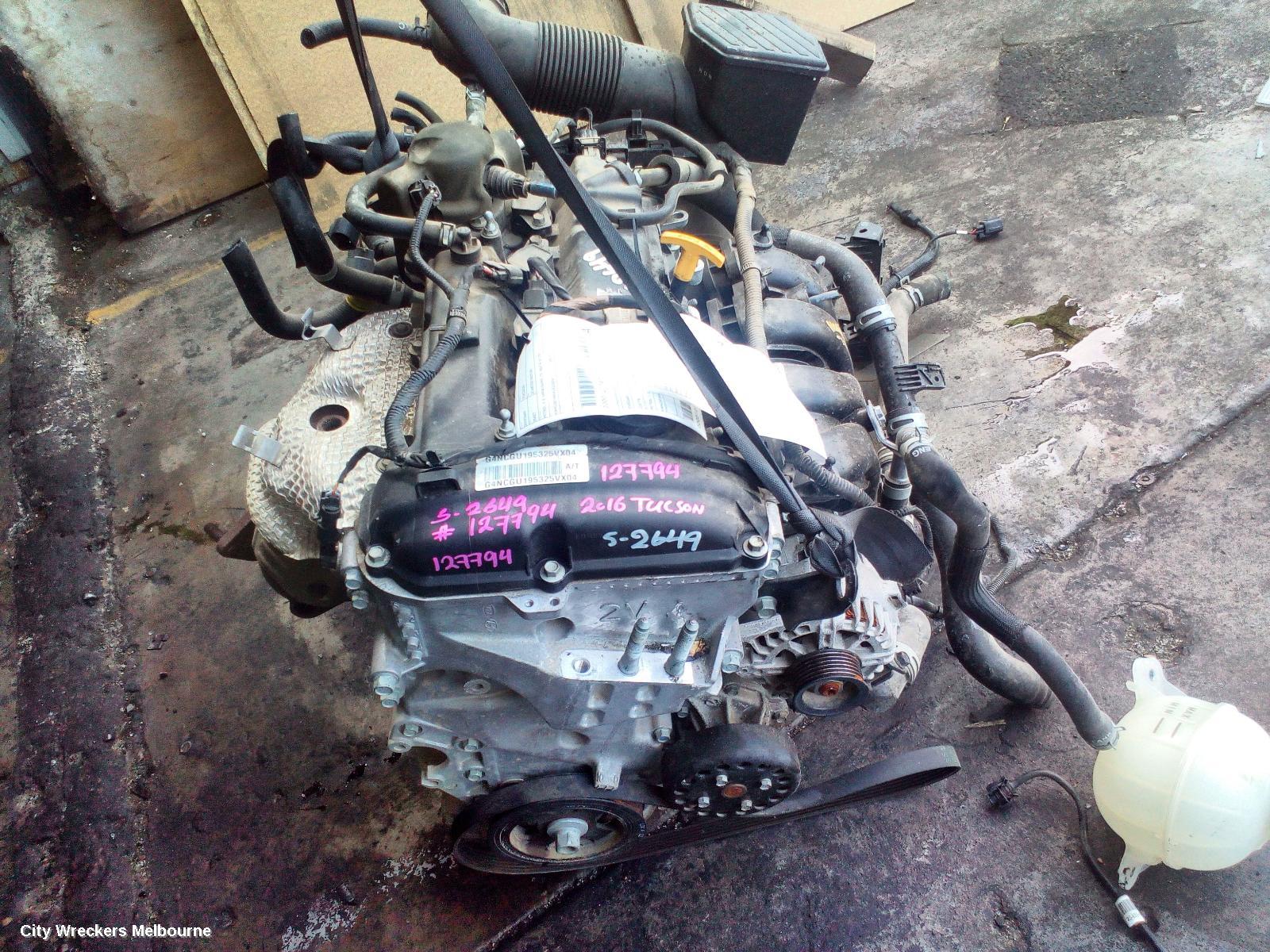 HYUNDAI TUCSON ENGINE, PETROL, 2.0, G4NC, TL, 07/2015 ONWARDS - Image 2