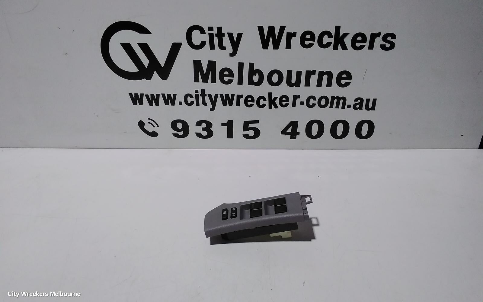 TOYOTA YARIS PWR DR WIND SWITCH, RH FRONT (MASTER SWITCH), 4 SWITCH TYPE, 5DR HATCH/SEDAN, NCP9#, 10/2005 ONWARDS - Image 1