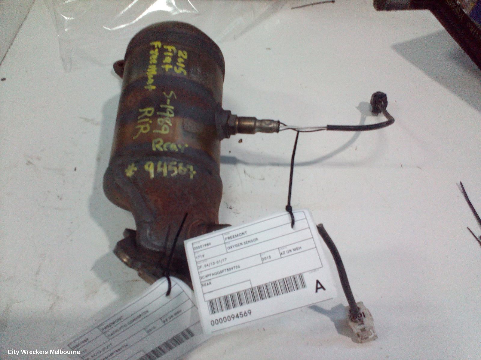 FIAT FREEMONT CATALYTIC CONVERTER, PETROL, 3.6, REAR, JF, 01/2014 - 01/2017 - Image 1