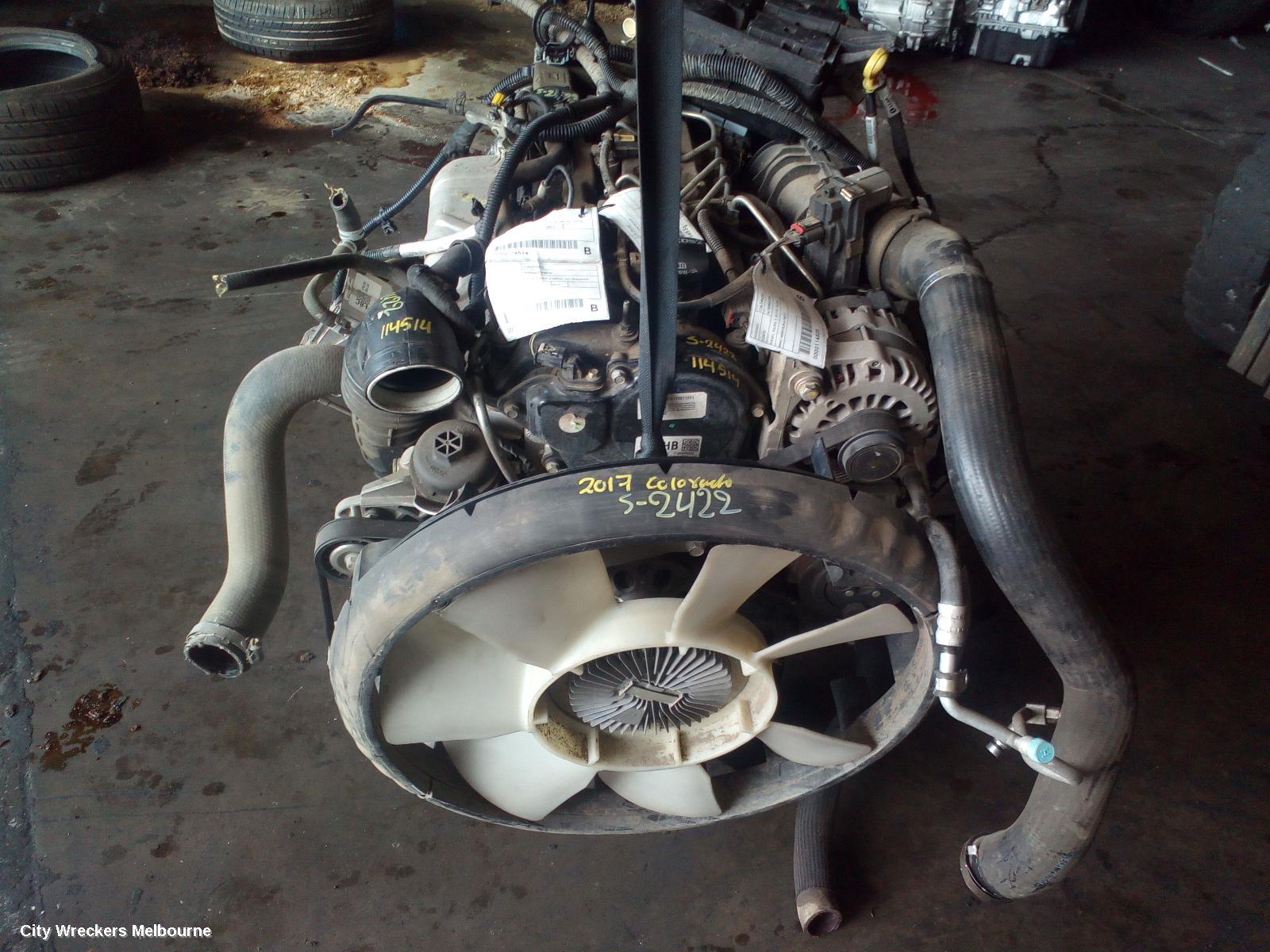 HOLDEN COLORADO ENGINE, DIESEL, 2.8, LWN, TURBO, EURO 5, AUTO T/M, RG, 07/2016 - 12/2020 - Image 1