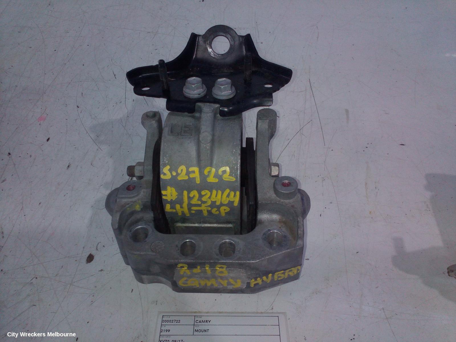 TOYOTA CAMRY MOUNT, XV70, 09/2017 - 05/2024 - Image 2
