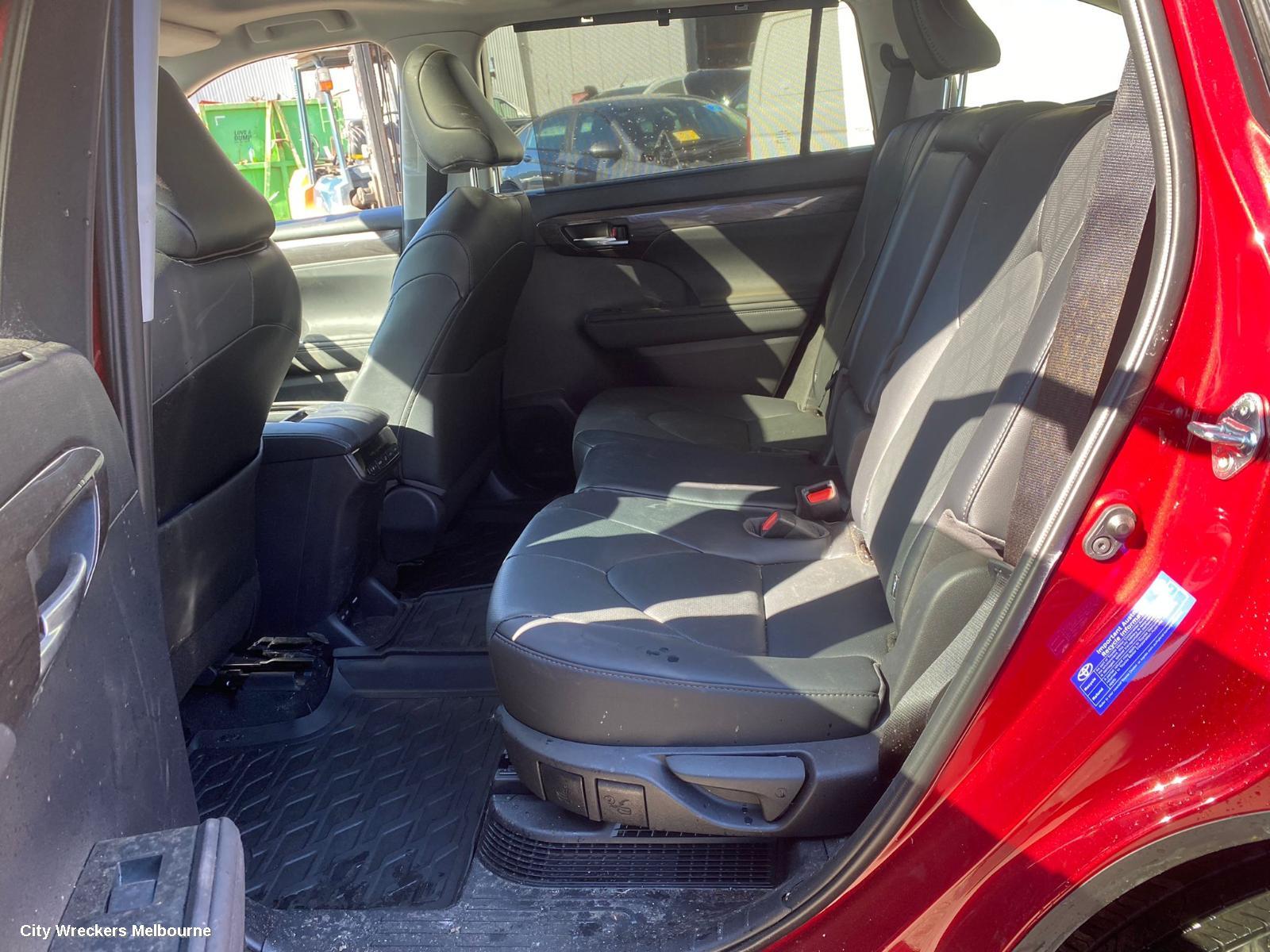 TOYOTA KLUGER COMPLETE INTERIOR, AXUH78/GSU70/GSU75, GX, LEATHERETTE, BLACK, 03/2021 ONWARDS - Image 3