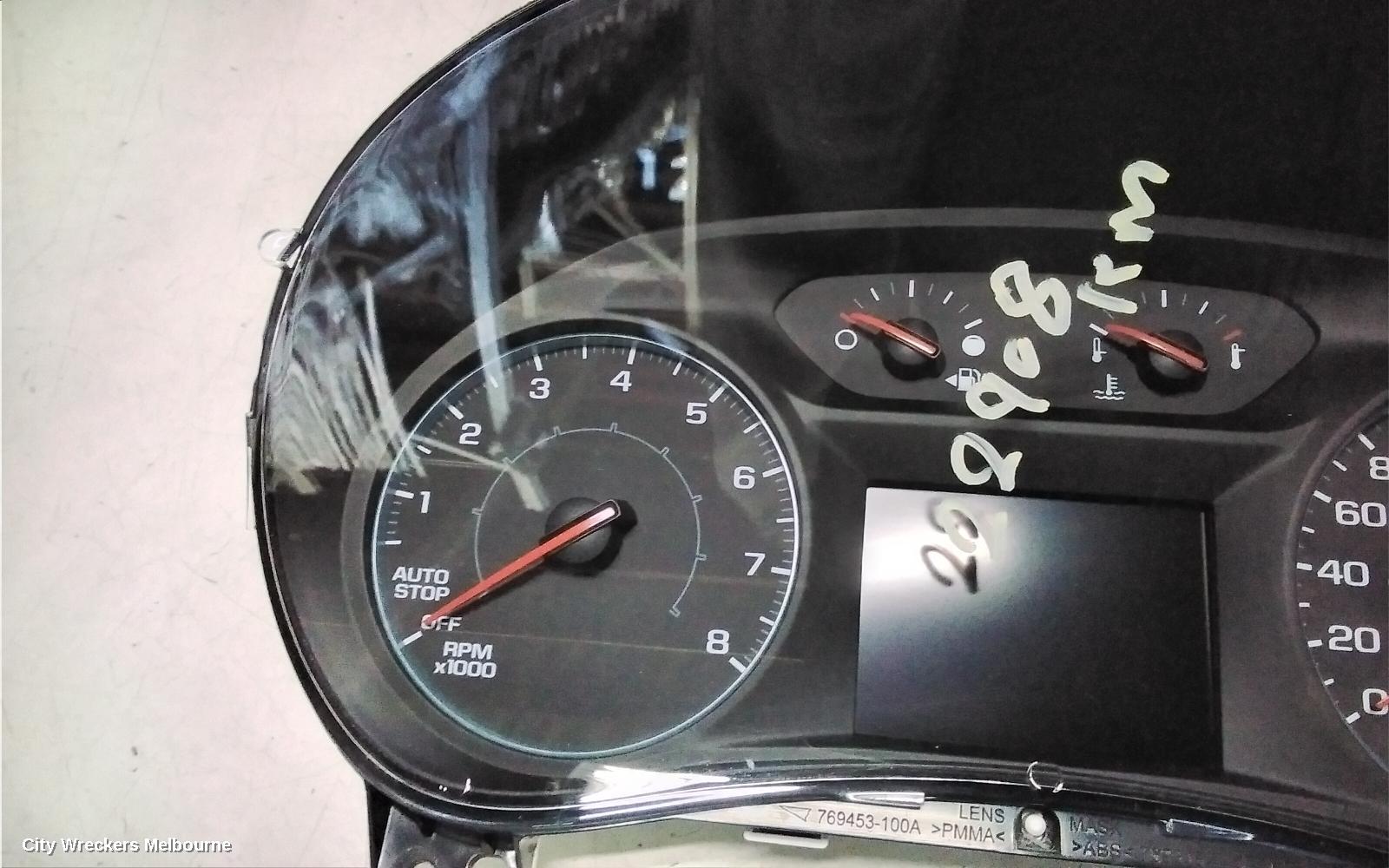 HOLDEN EQUINOX INSTRUMENT CLUSTER, PETROL TYPE, EQ, 09/2017 - 12/2020 - Image 3