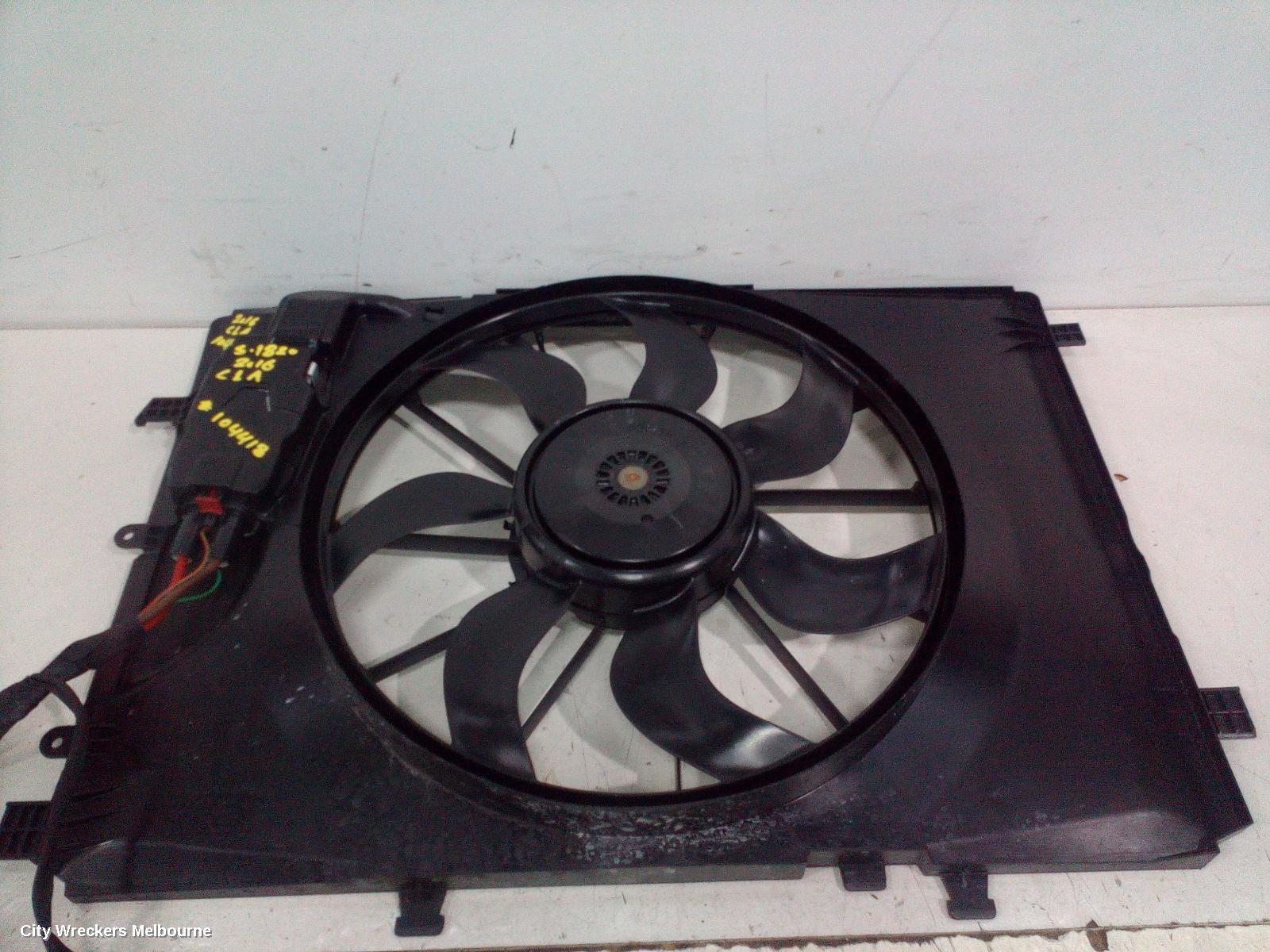 MERCEDES CLA CLASS FAN, SINGLE FAN ASSY, 1.6, PETROL, C117/X117, 09/2013 - 01/2019 - Image 2