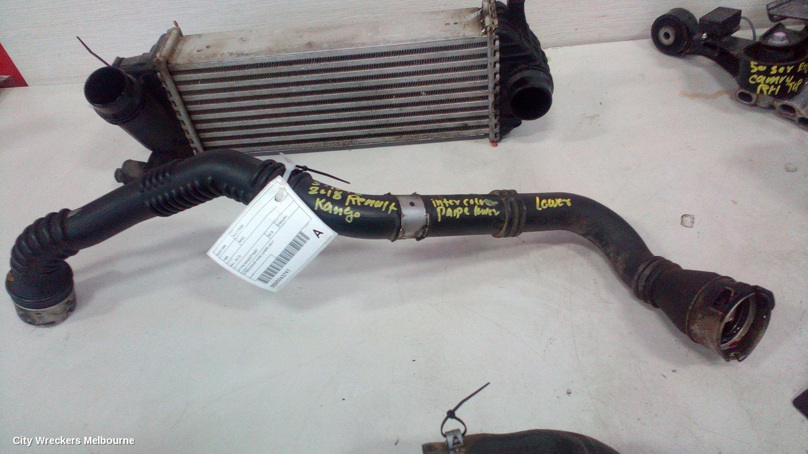 RENAULT KANGOO, X61, 10/2010 - 02/2022, INTERCOOLER HOSE LOWER ONLY: 63797 - Image 1