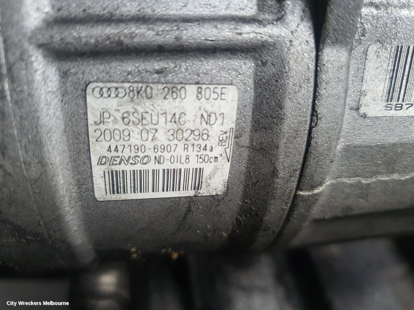 AUDI A4 A/C COMPRESSOR, B8 8K (A4), 2.0, DIESEL, 02/2008 - 06/2012 - Image 2