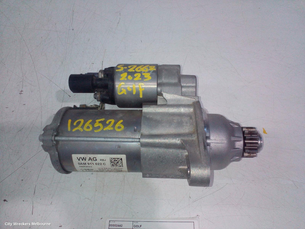 VOLKSWAGEN GOLF STARTER, GEN 8, PETROL, 1.4, TURBO, DJKA CODE, DENSO, 1.1KW, 09/2020 ONWARDS - Image 2