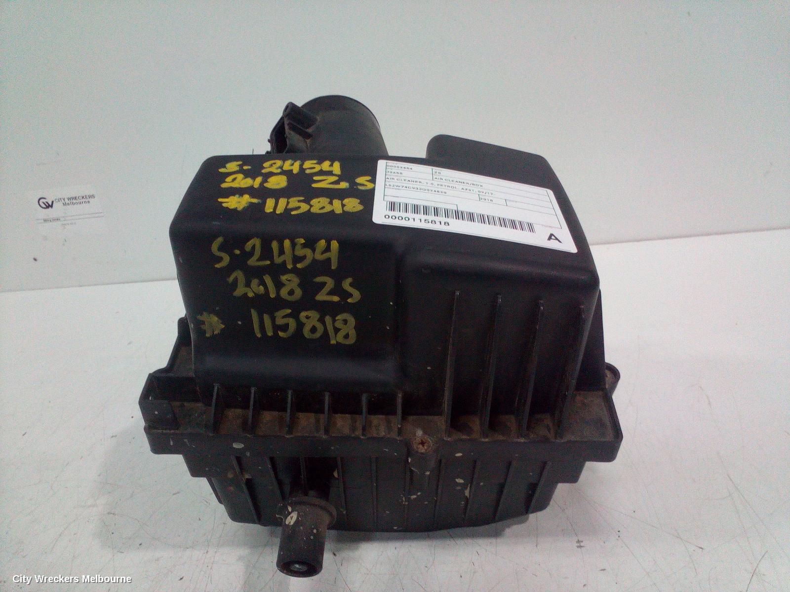 MG ZS AIR CLEANER/BOX, AIR CLEANER, 1.0, PETROL, AZS1, 09/2017 ONWARDS - Image 2