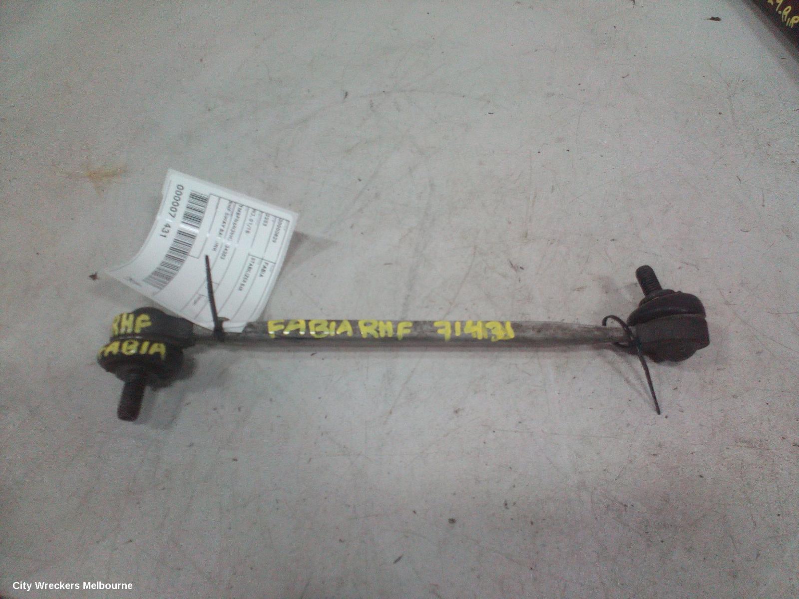 SKODA FABIA STABILISER BAR, NJ, 01/2015 - 08/2021 - Image 2