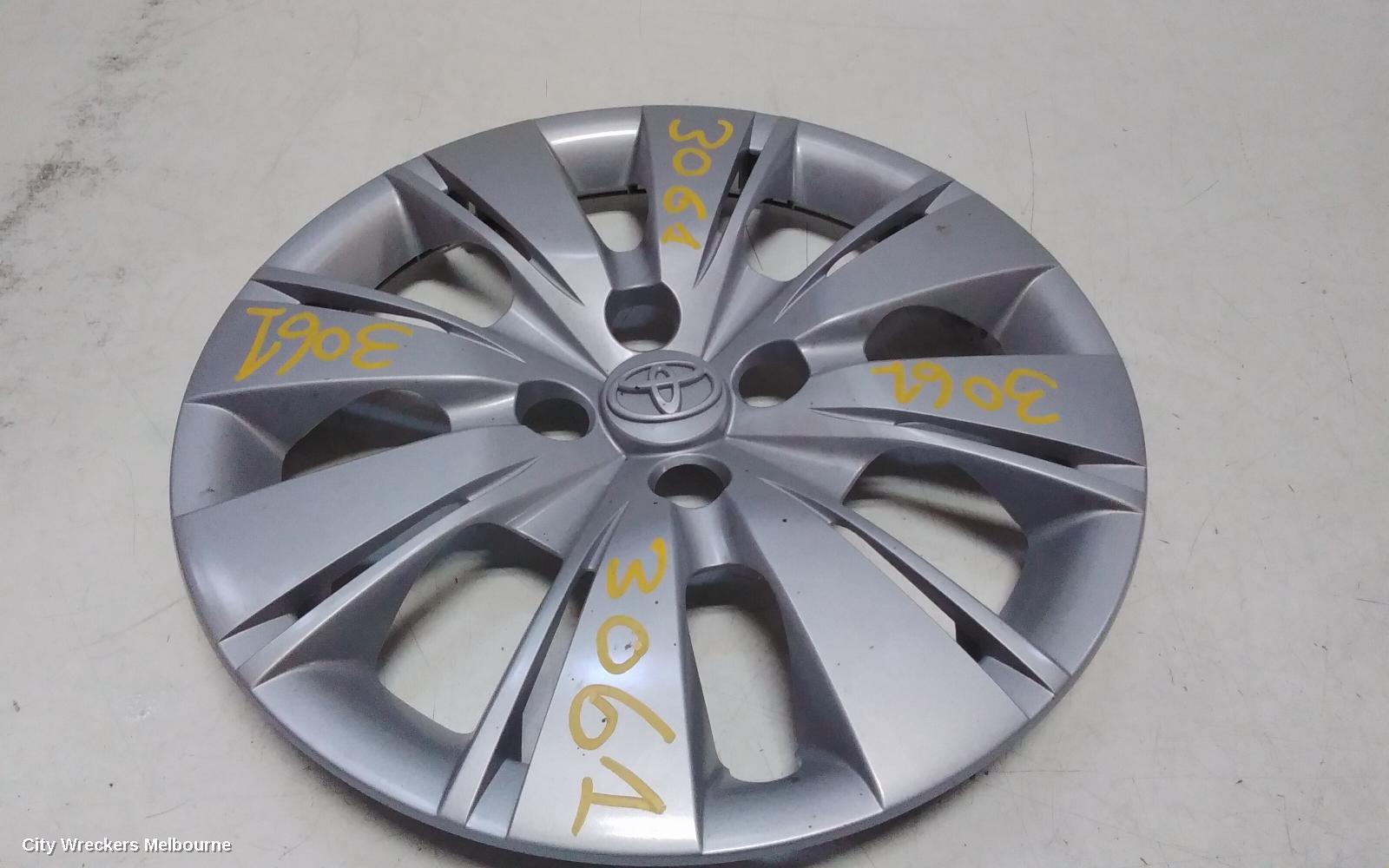 TOYOTA YARIS WHEEL COVER/HUB CAP, NCP9#, 10/2005 - 12/2016 - Image 1