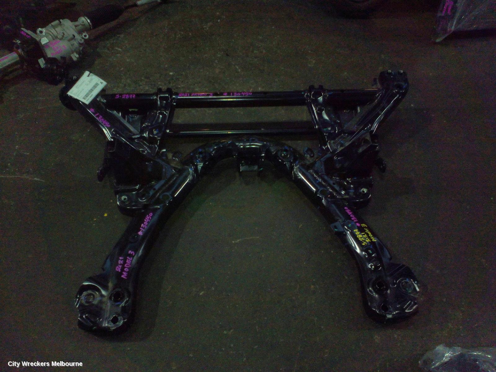 TESLA MODEL 3 FRT XMEMBER/CRADLE, 1ST GEN, 06/2019 ONWARDS - Image 2
