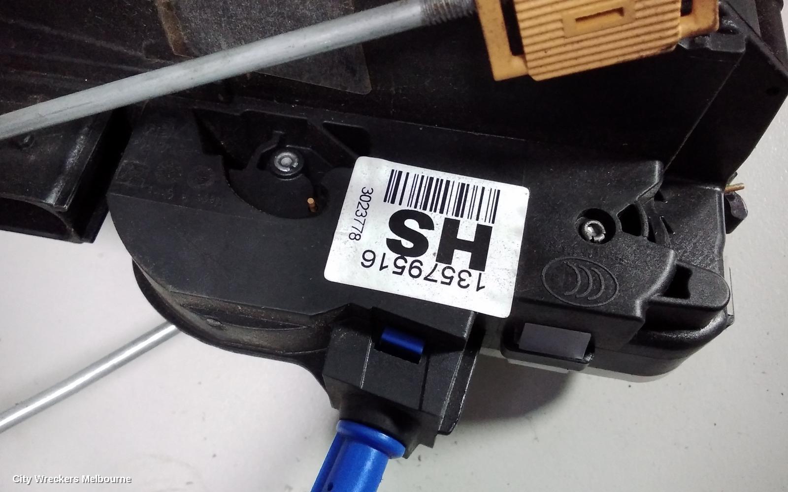 HOLDEN COMMODORE DOOR/BOOT/GATE LOCK, LEFT FRONT DOOR LOCK, VF, 05/2013 - 12/2017 - Image 2