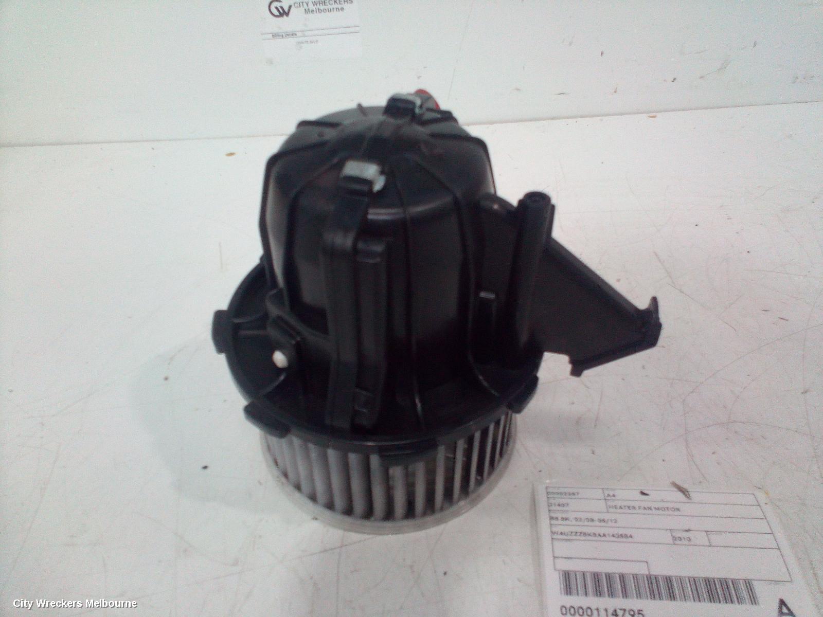 AUDI A4 HEATER FAN MOTOR, B8 8K, 02/2008 - 06/2012 - Image 3