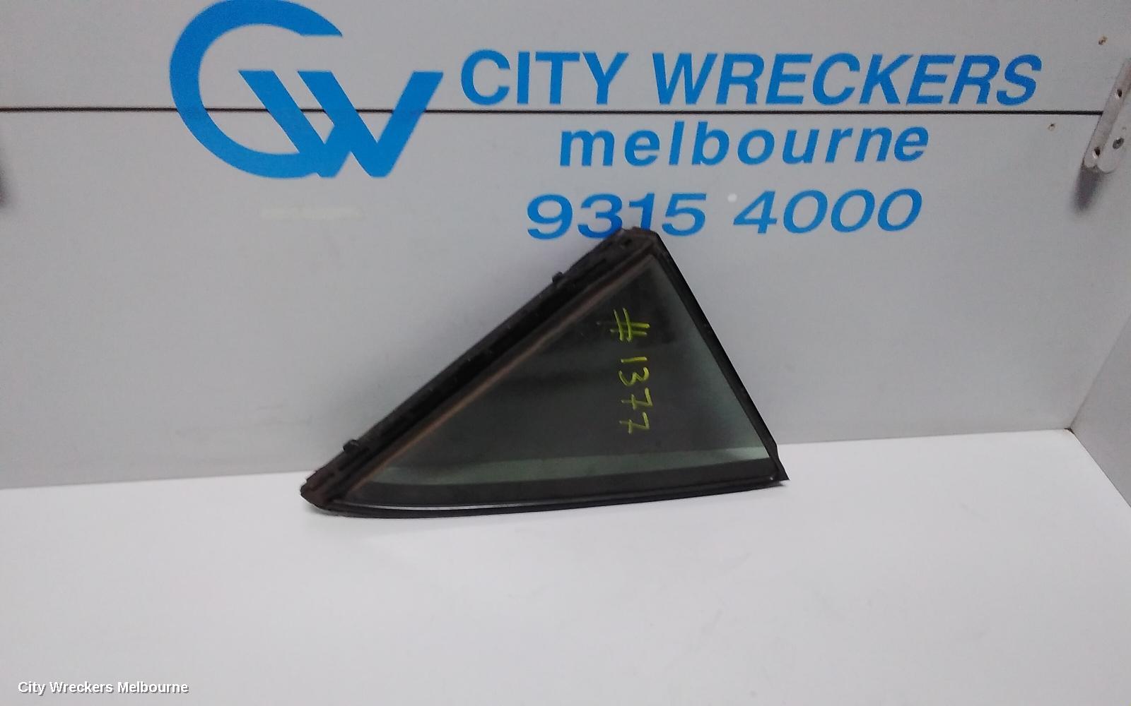 TOYOTA CAMRY LEFT REAR 1/4 DOOR GLASS, ASV50/AVV50, 12/2011 - 05/2015 - Image 1