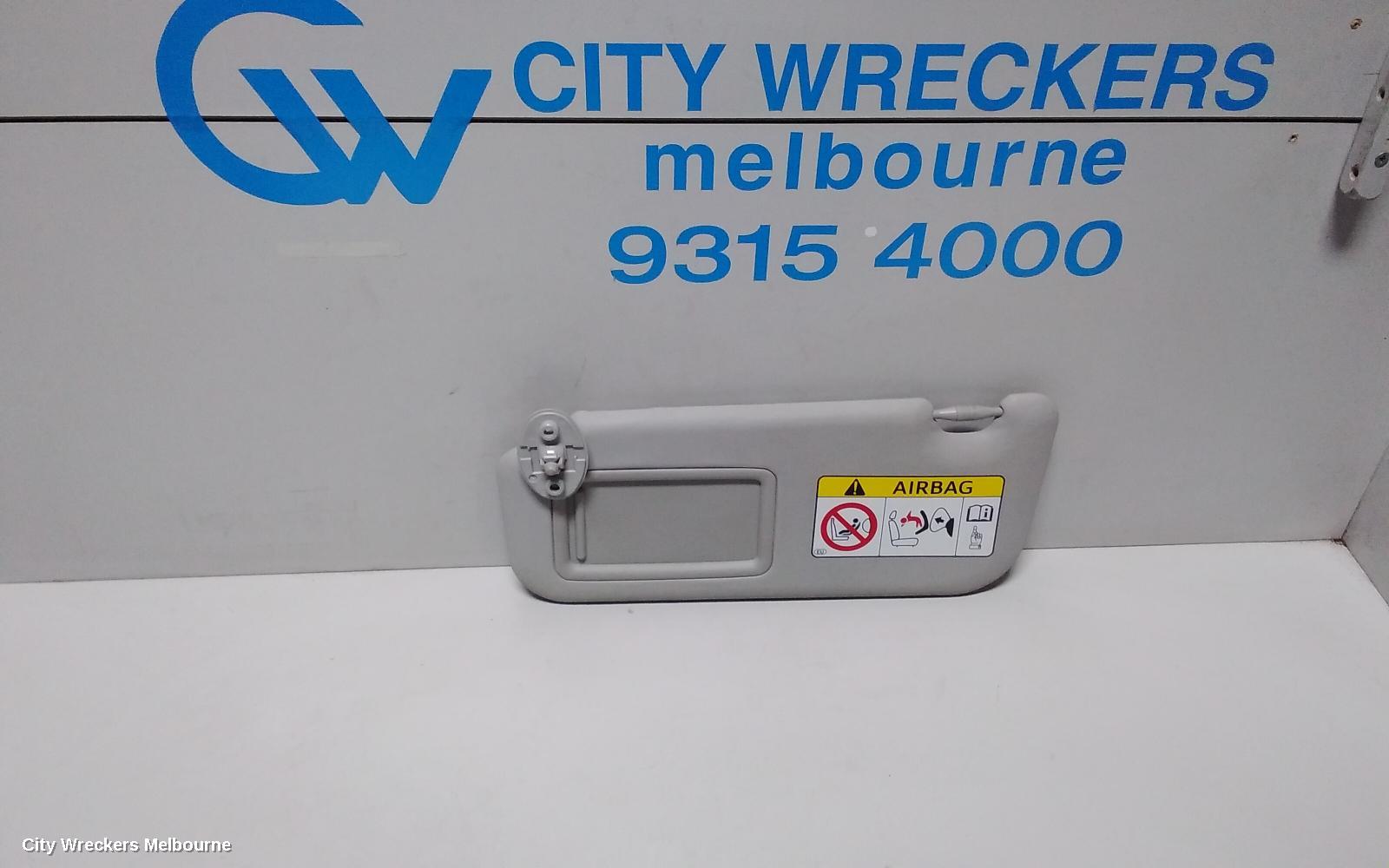 TOYOTA COROLLA SUNVISOR, ZRE182R, LH SIDE, 10/2012 - 06/2018 - Image 1