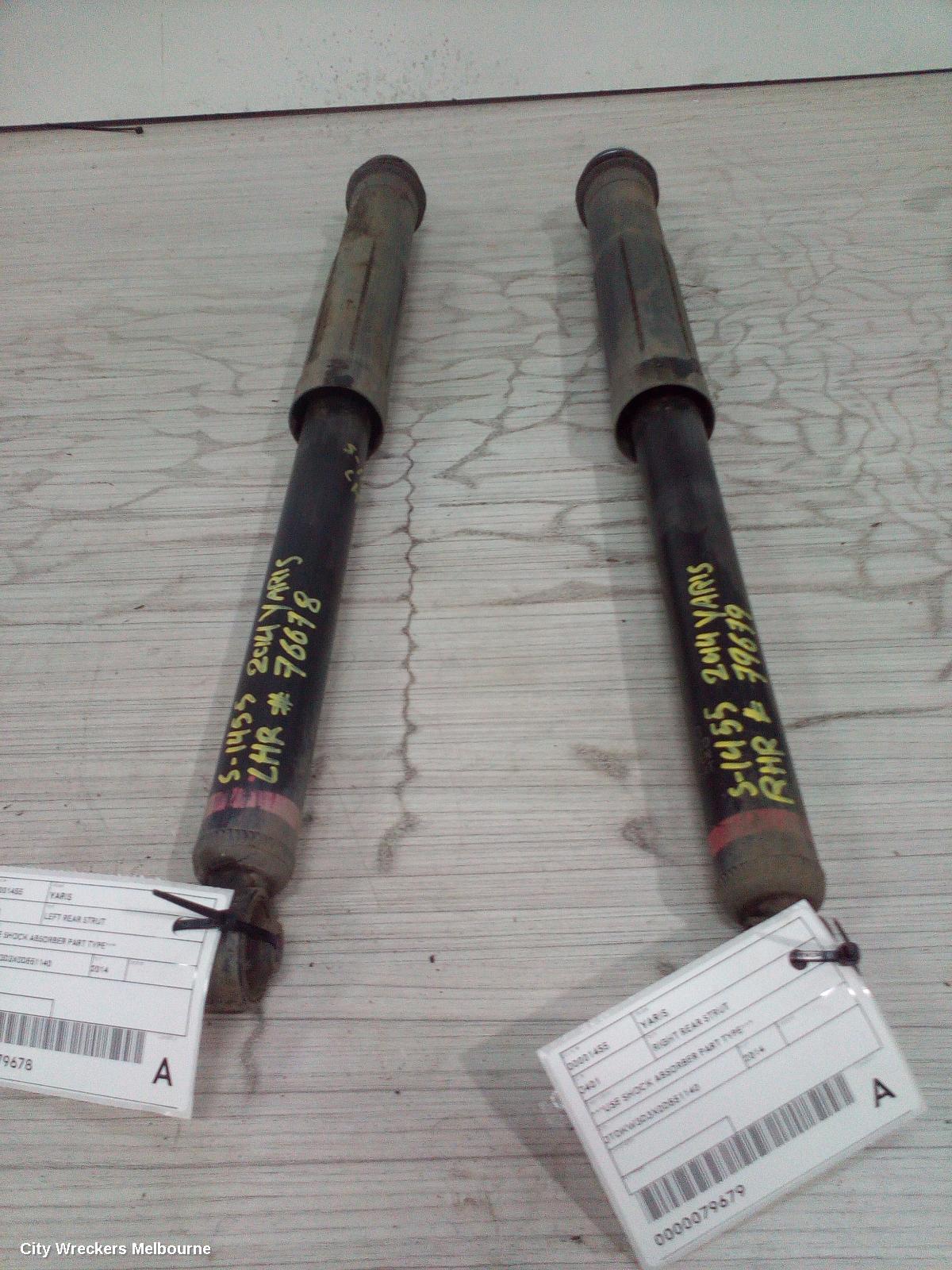 TOYOTA YARIS RIGHT REAR STRUT, ***USE SHOCK ABSORBER PART TYPE*** - Image 2
