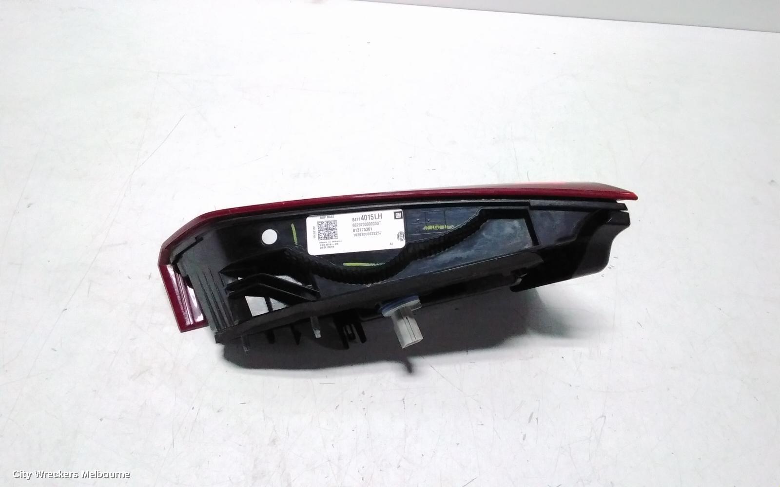 HOLDEN EQUINOX REAR GARNISH, TAILGATE LAMP (LH SIDE), STANDARD TYPE, EQ, 09/2017 - 12/2020 - Image 3