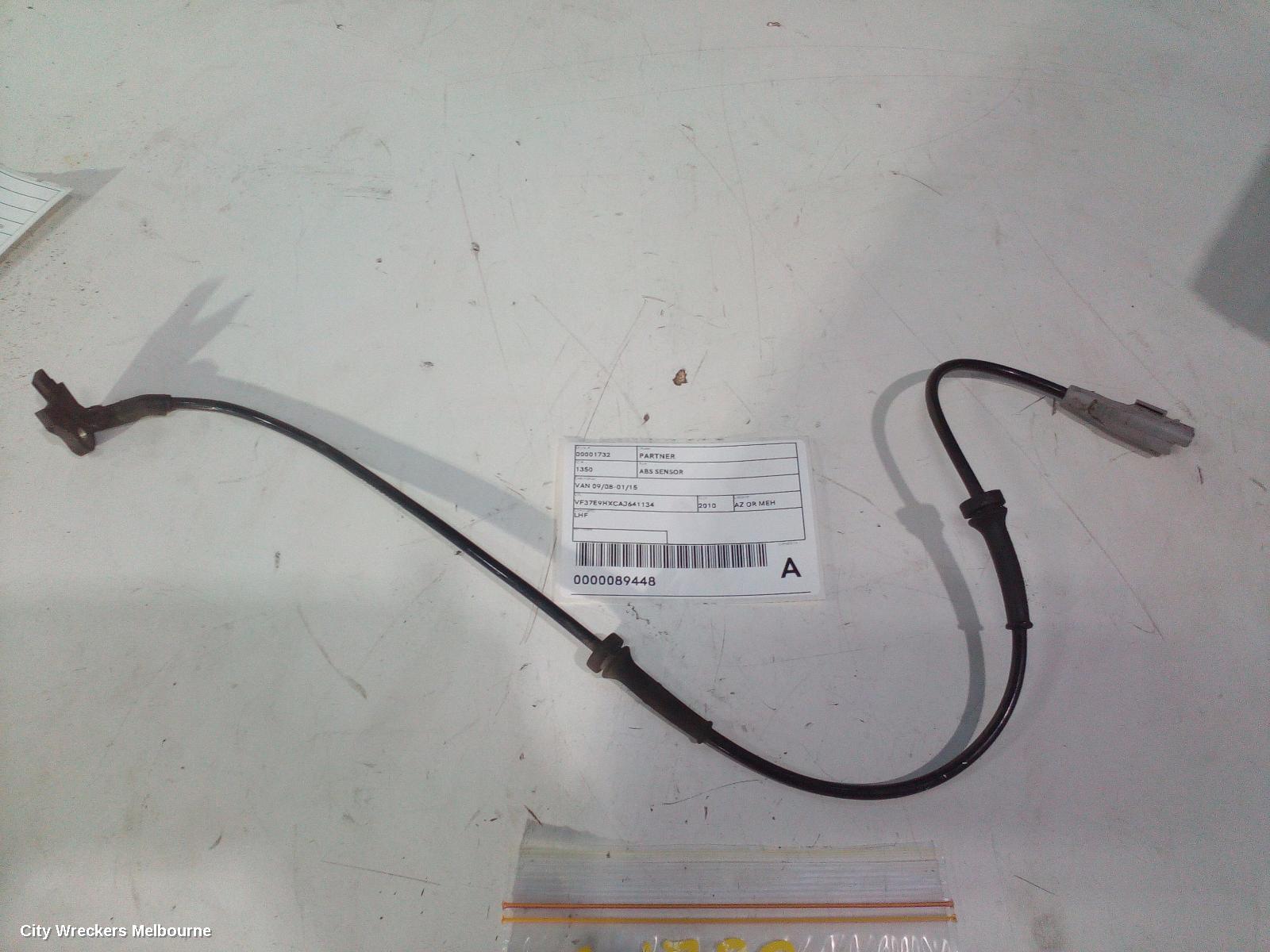 PEUGEOT PARTNER ABS SENSOR, VAN 09/2008 - 01/2015 - Image 2