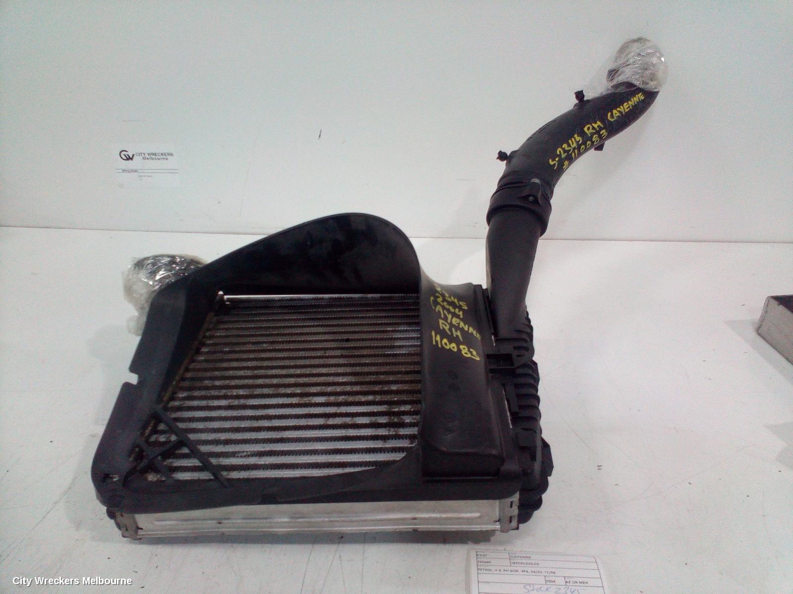 PORSCHE CAYENNE INTERCOOLER, PETROL, 4.5, RH SIDE, 9PA, 06/2003 - 12/2006 - Image 1
