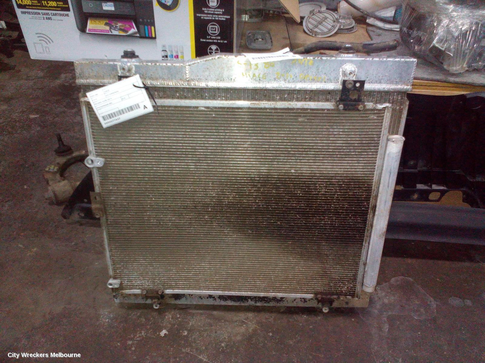 TOYOTA HIACE A/C CONDENSER, TRH/KDH, 03/2005 - 04/2019 - Image 1