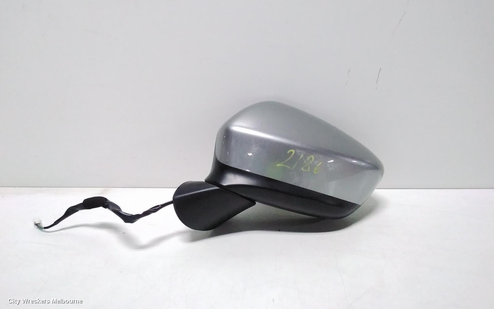 MAZDA CX5 LEFT DOOR MIRROR, KE, W/ BLIND SPOT MONITOR TYPE, FLASHER IN MIRROR END TYPE, 12/2014 - 12/2016 - Image 1