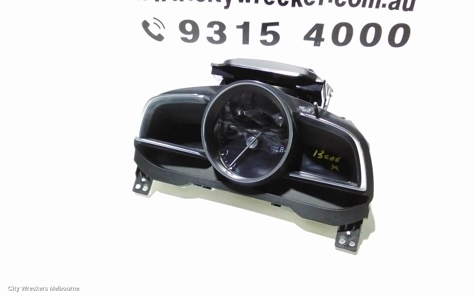 MAZDA CX3 INSTRUMENT CLUSTER, INSTRUMENT CLUSTER, PETROL, AUTO T/M, STOURING/AKARI, DK, 06/2018 ONWARDS - Image 2