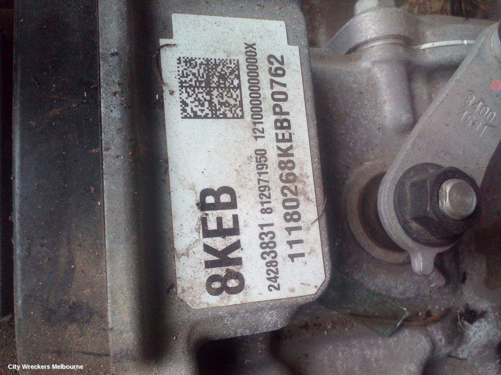 HOLDEN COMMODORE TRANS/GEARBOX, AUTO, FWD, PETROL, 2.0, TURBO, 9 SPEED, ZB, 10/2017 - 12/2020 - Image 1