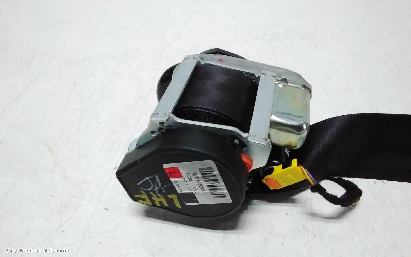 LAND ROVER RANGEROVER EVOQUE SEATBELT/STALK, LH FRONT, SEAT BELT ONLY, 5DR WAGON, POWER SEAT TYPE, L538, 11/2011 - 01/2019 - Image 2